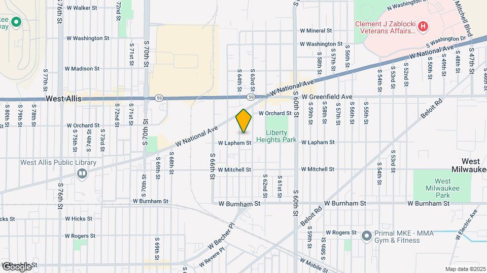 1562-1564 S 64th St Map and Location Details