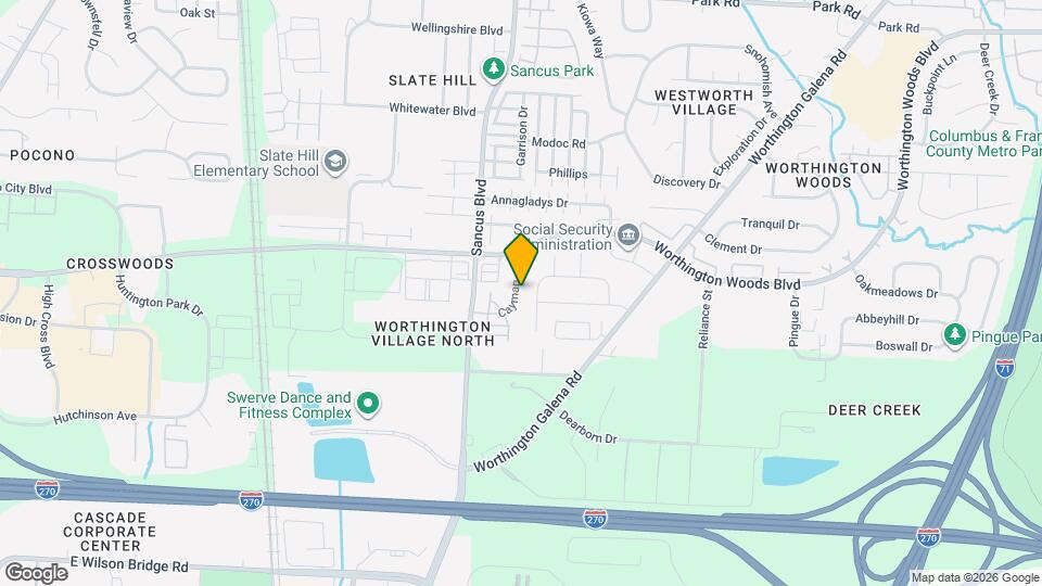 7408 Cayman Ln Map and Location Details