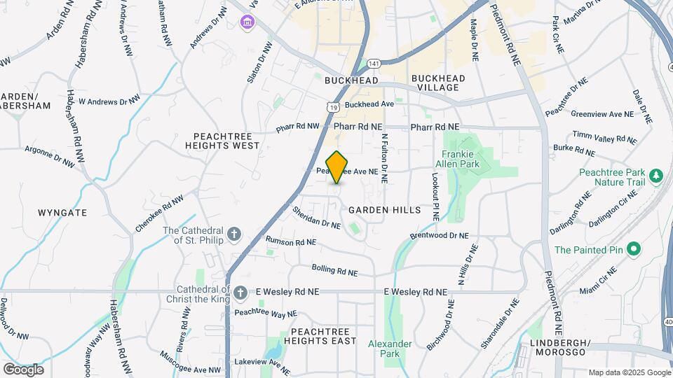 72 Delmont Dr NE Map and Location Details