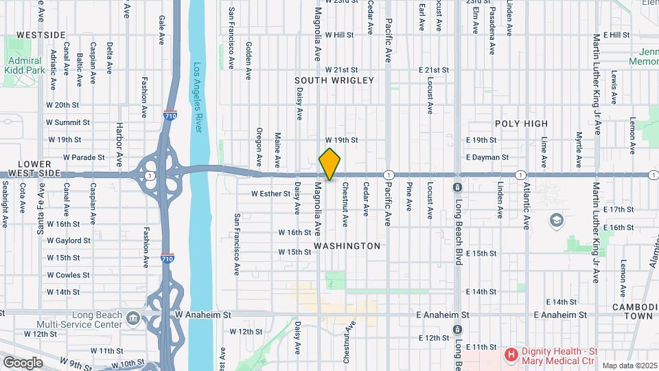 1760 Henderson Ave Mapa y Detalles de la Ubicación