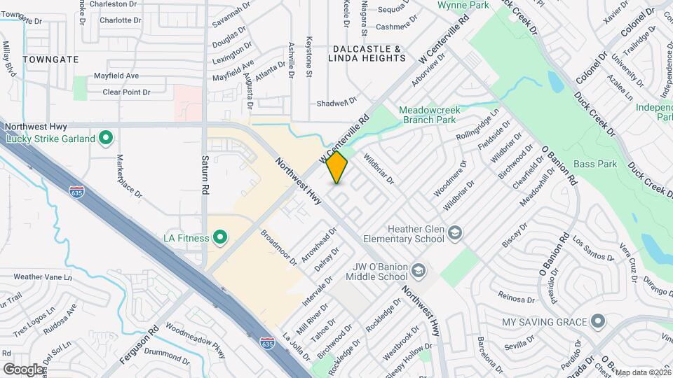 734 Ticonderoga Dr Map and Location Details