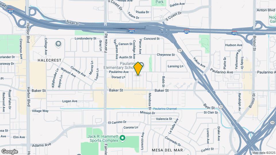 3033 Filmore Way Map and Location Details