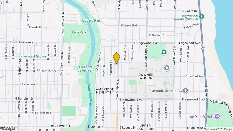 3365-3367-3367 N Oakland Ave Map and Location Details
