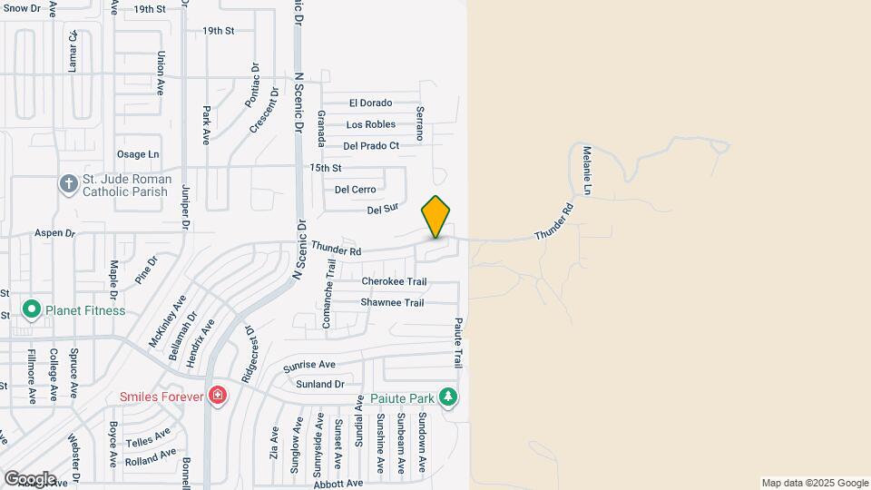 3206 Thunder Rd Map and Location Details