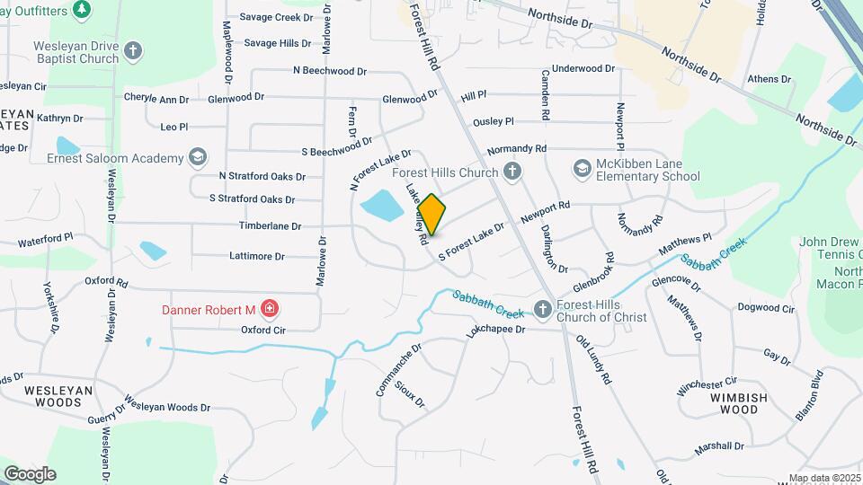 801 Green Oak Terrace Map and Location Details