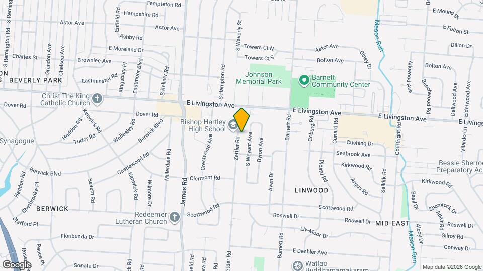 1306 Zettler Rd Map and Location Details