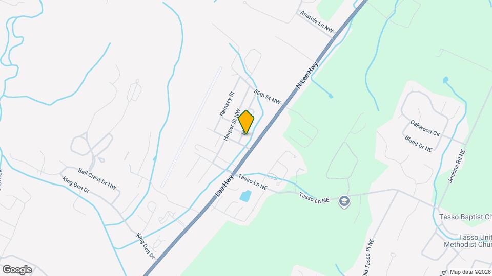 5440 Harpo St Map and Location Details