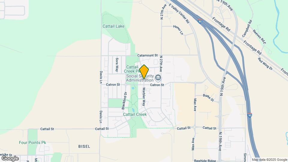 3206 Warbler Way Map and Location Details
