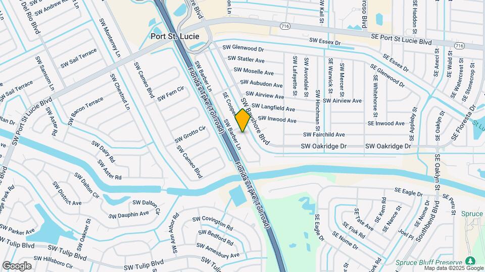 2518 SE Cooper Ln Map and Location Details