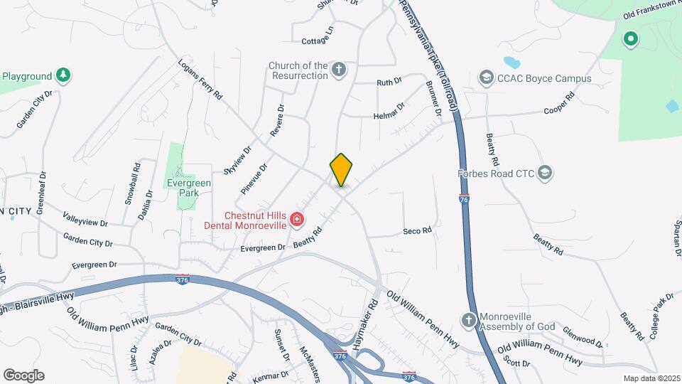 501 Beatty Rd, Unit Beatty Rd Apt 1 Map and Location Details