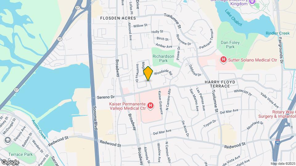 110 Inverness Dr Mapa y Detalles de la Ubicación