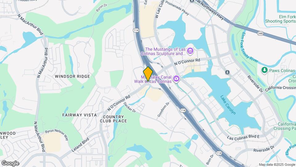 4505 N O'Connor Blvd Map and Location Details
