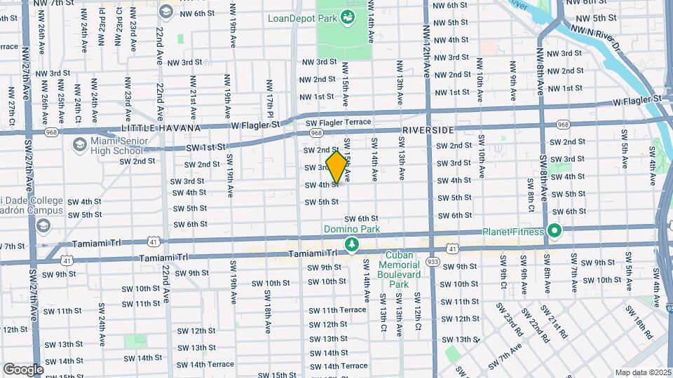 1534 SW 4th St Map and Location Details