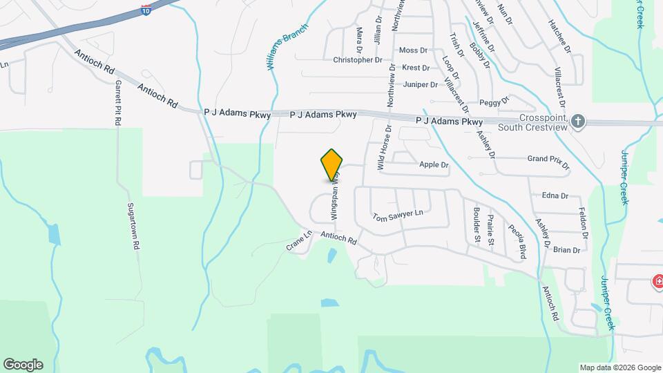 555 Wingspan Way Map and Location Details