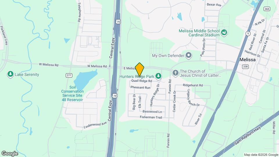 2523 Quail Ridge Road Mapa y Detalles de la Ubicación