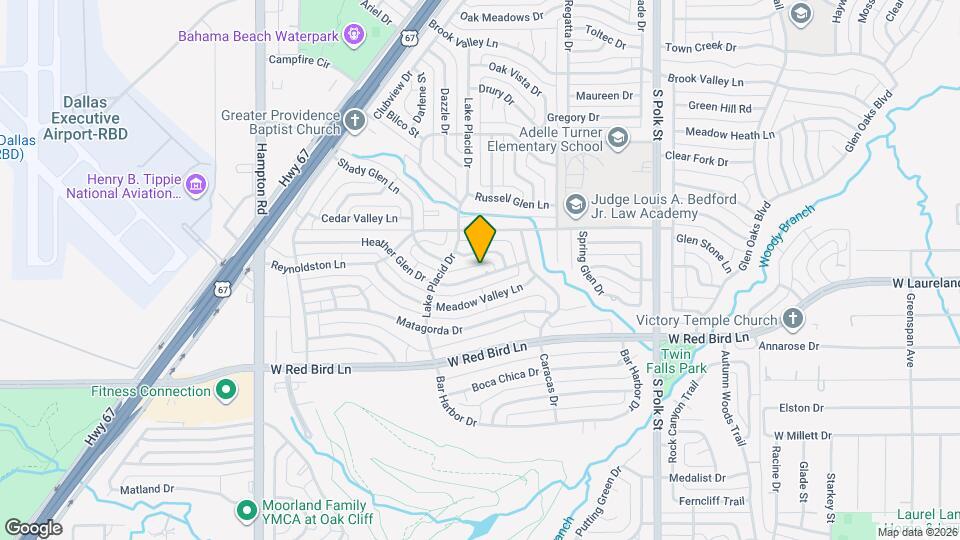 1623 Heather Glen Dr Mapa y Detalles de la Ubicación