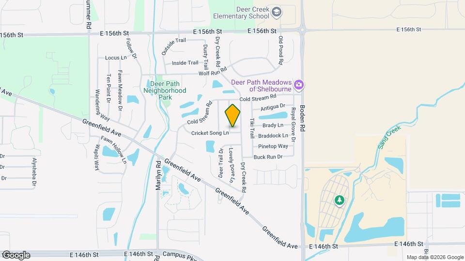 15156 High Timber Ln Map and Location Details