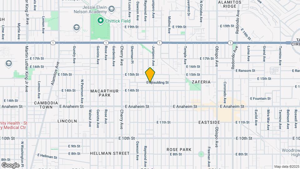 2338 E SPAULDING ST Map and Location Details
