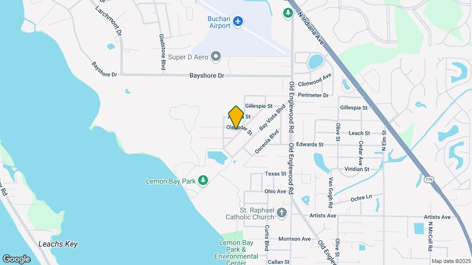 1020 Gasparilla Blvd Map and Location Details