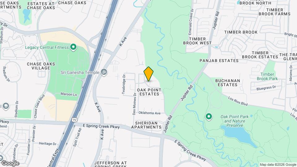 6500 Hickory Hill Dr Map and Location Details