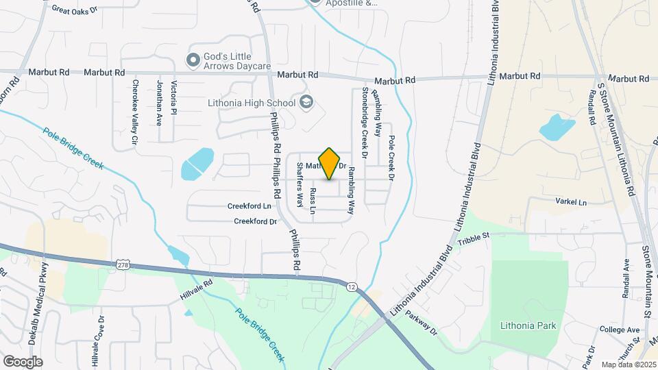 6371 Stonebridge Creek Ln Map and Location Details