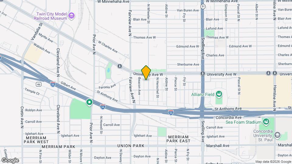 453 N Wheeler St Map and Location Details