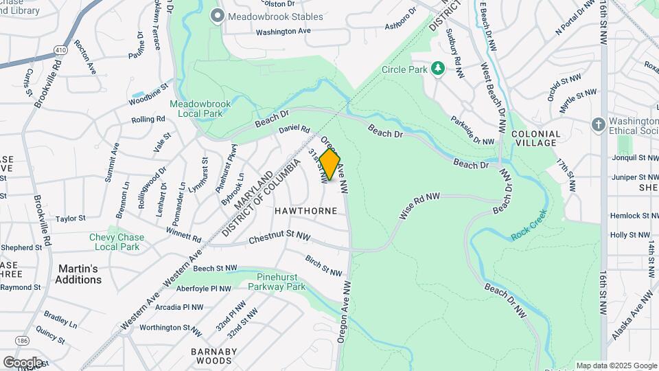 7033 31st St NW Map and Location Details
