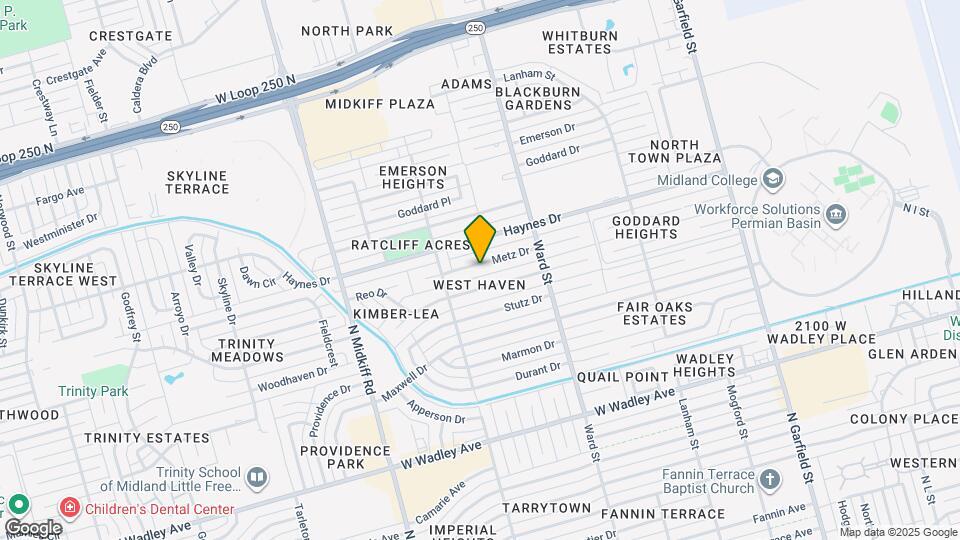 2821 Metz Dr Map and Location Details