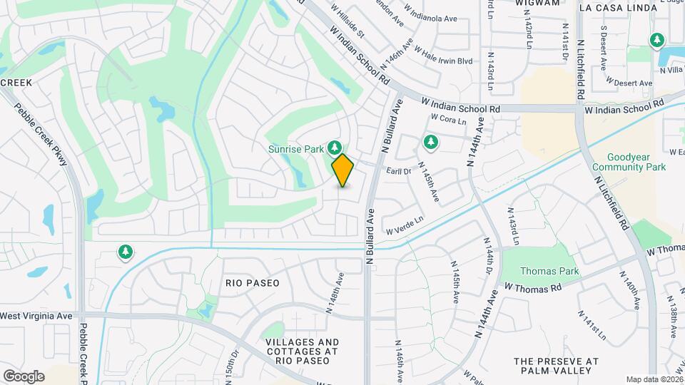 3081 N 148th Ave Map and Location Details