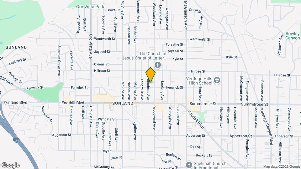 10610 Rhodesia Ave Map and Location Details