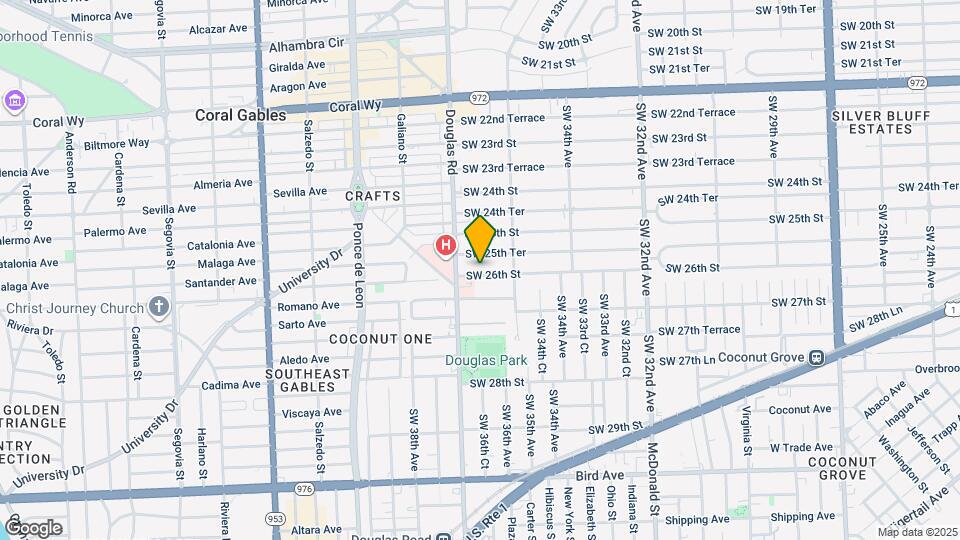 3665 SW 26th St Map and Location Details