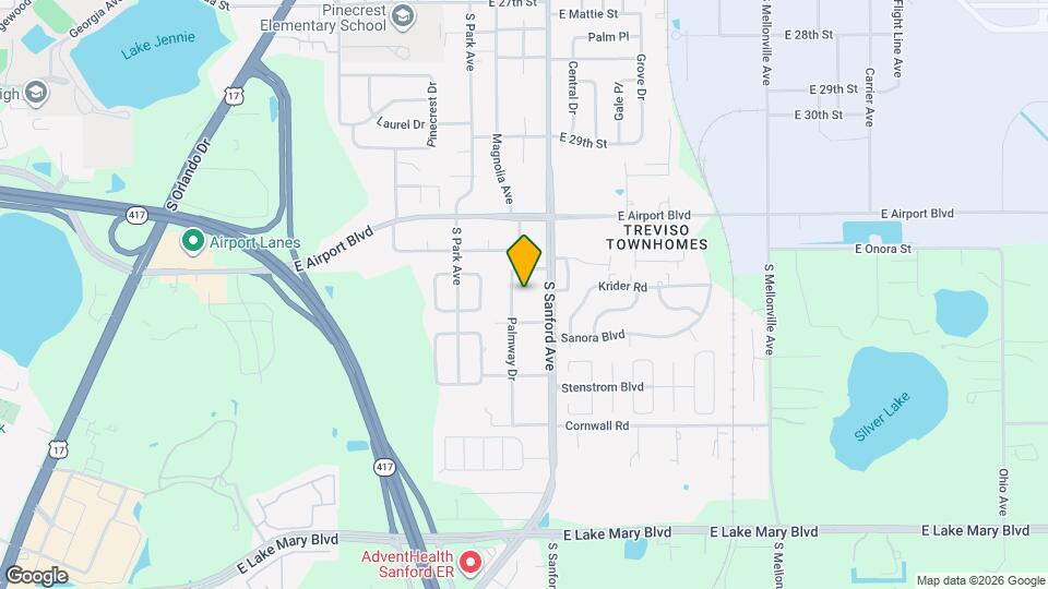 3309 Palmway Dr Map and Location Details