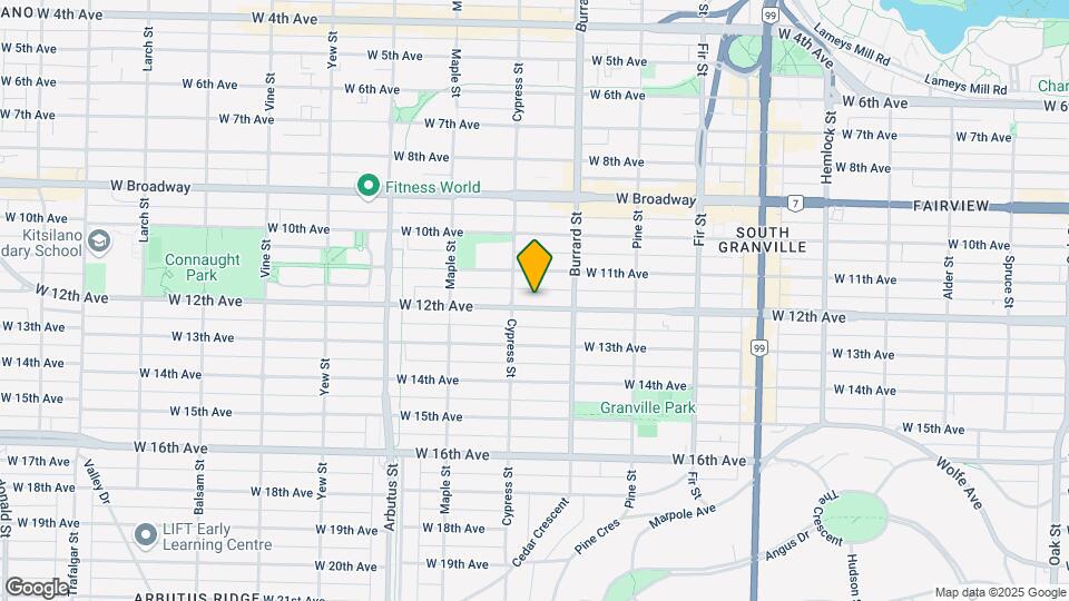 1865 12th Ave W Map and Location Details