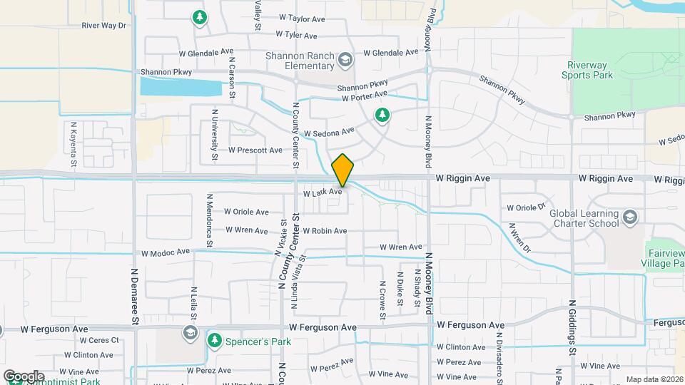 2544 W Lark Ave Map and Location Details