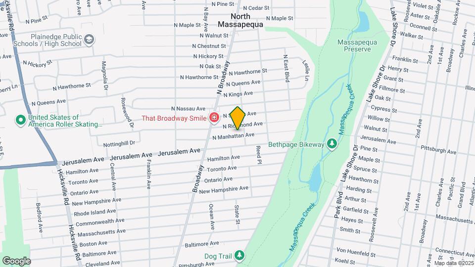 169 N Manhattan Ave Map and Location Details