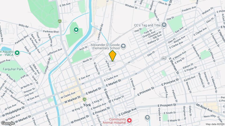 323 Walnut St Map and Location Details