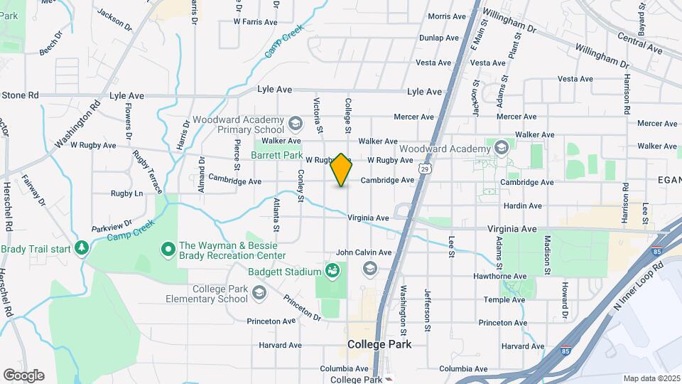 3455 College St Map and Location Details