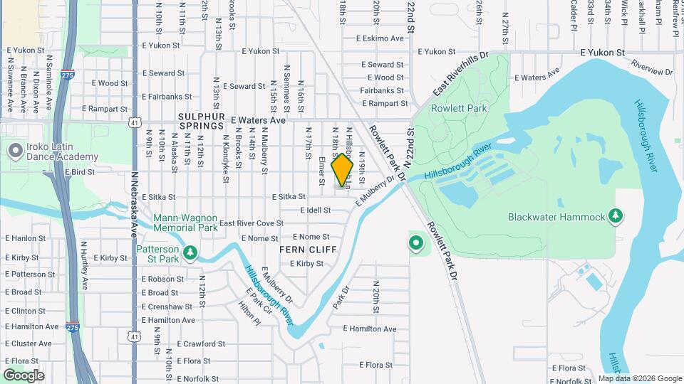 1804 E Sitka St Map and Location Details