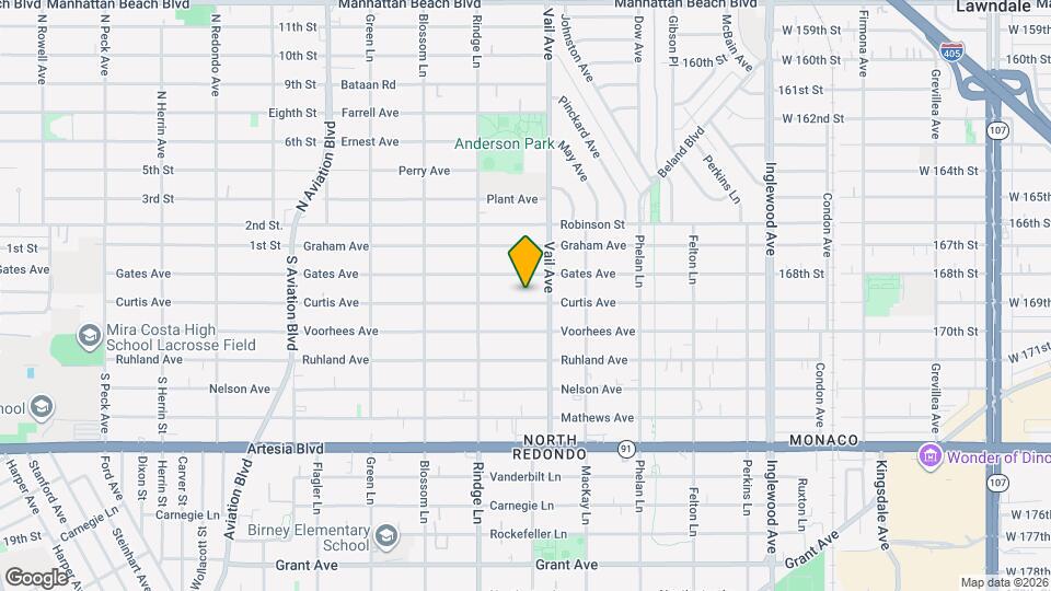 2221 Curtis Ave, Unit 3 Mapa y Detalles de la Ubicación