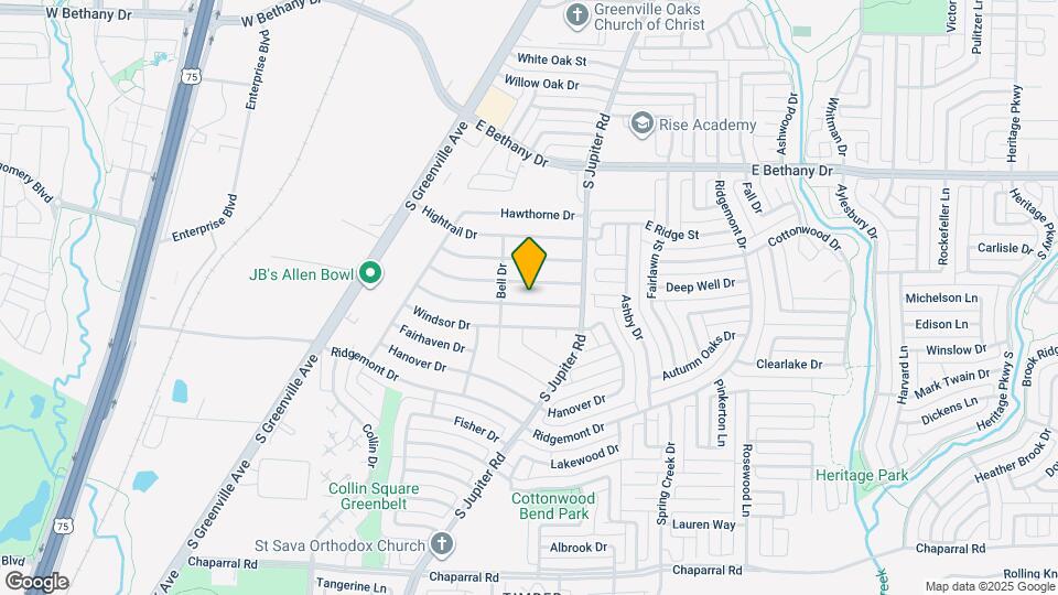 551 Oldbridge Dr Map and Location Details