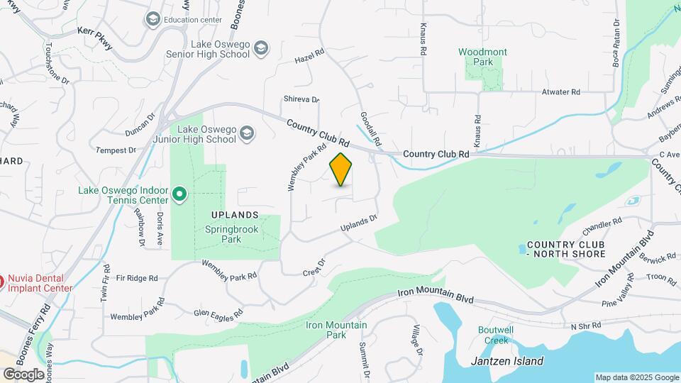 1954 Egan Way Map and Location Details