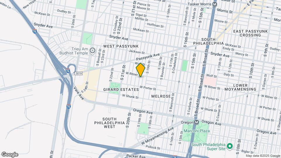 2417 S Opal St Map and Location Details