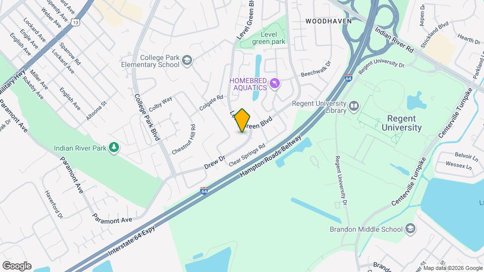 1205 Tar Heel Ct Map and Location Details