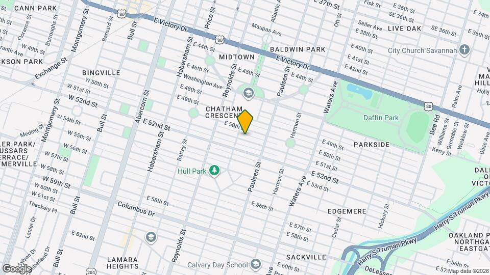 508 E 51st St Map and Location Details