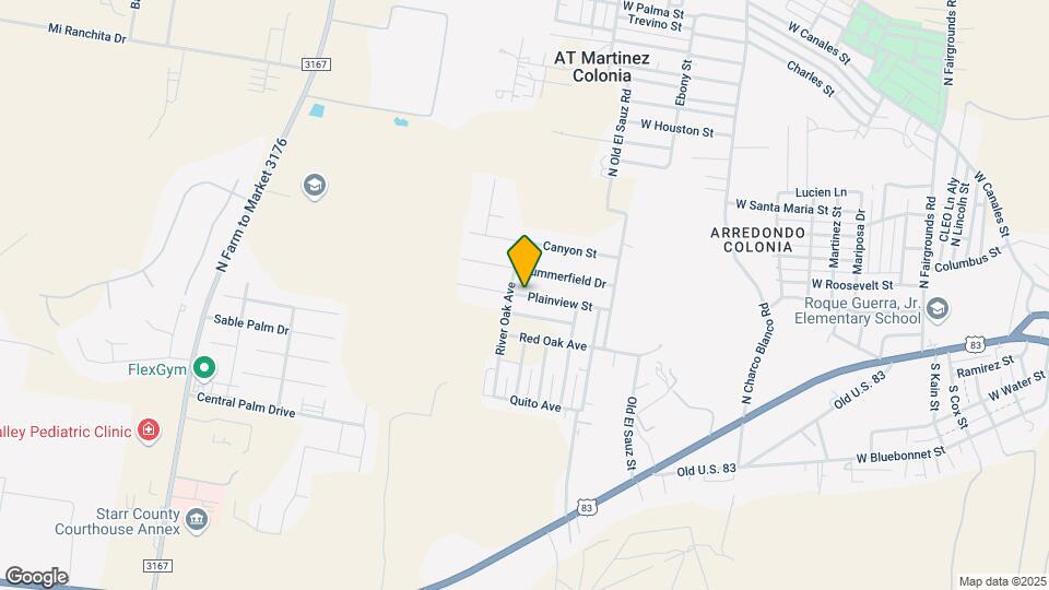 1810 Plainview St Map and Location Details