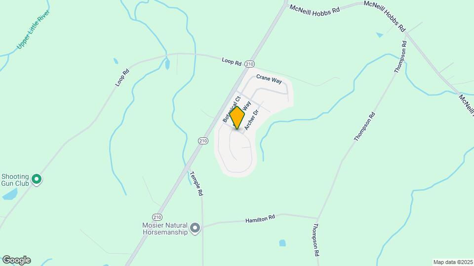 737 Botanical Ct Map and Location Details