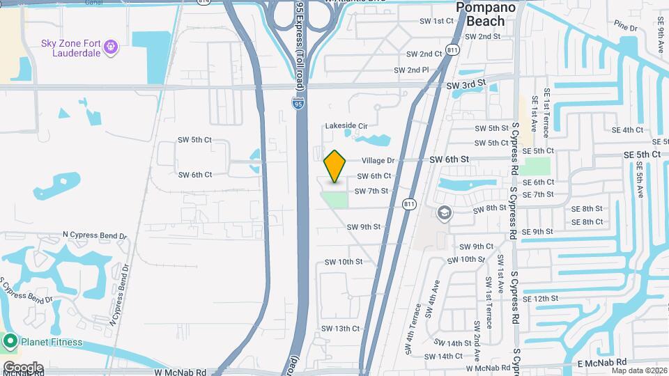 841 SW 7th St Map and Location Details