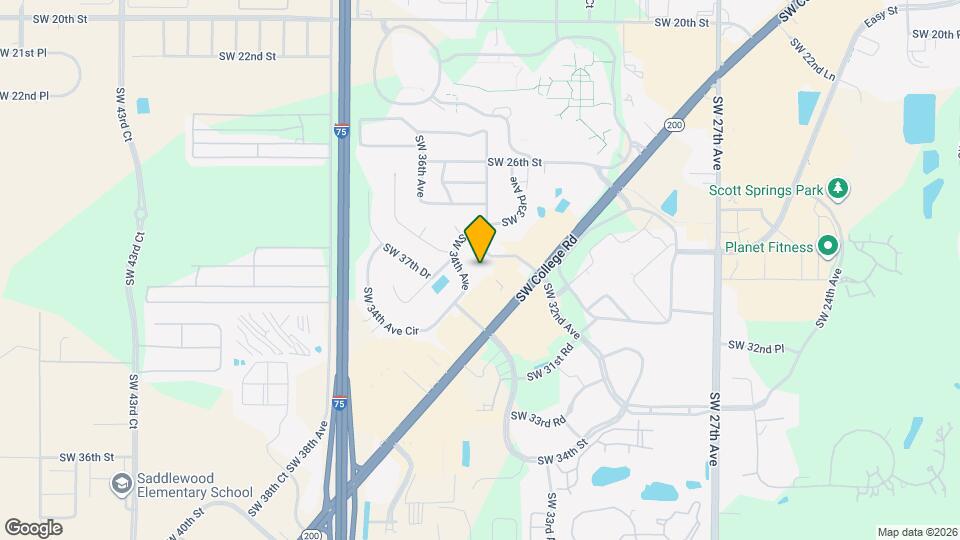 2851 SW 32nd Ave Map and Location Details