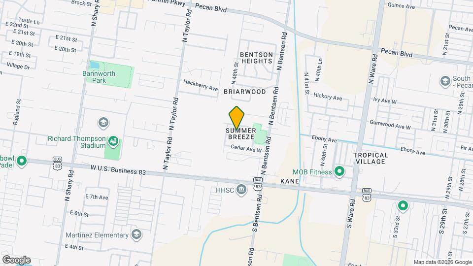 4704 Date Palm Ave Map and Location Details