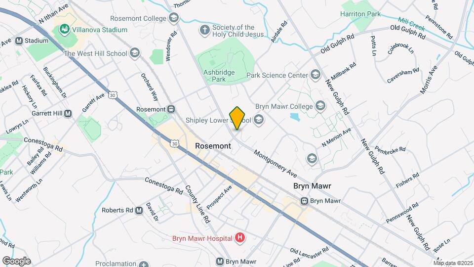 1011 Montgomery Ave, Unit R Map and Location Details